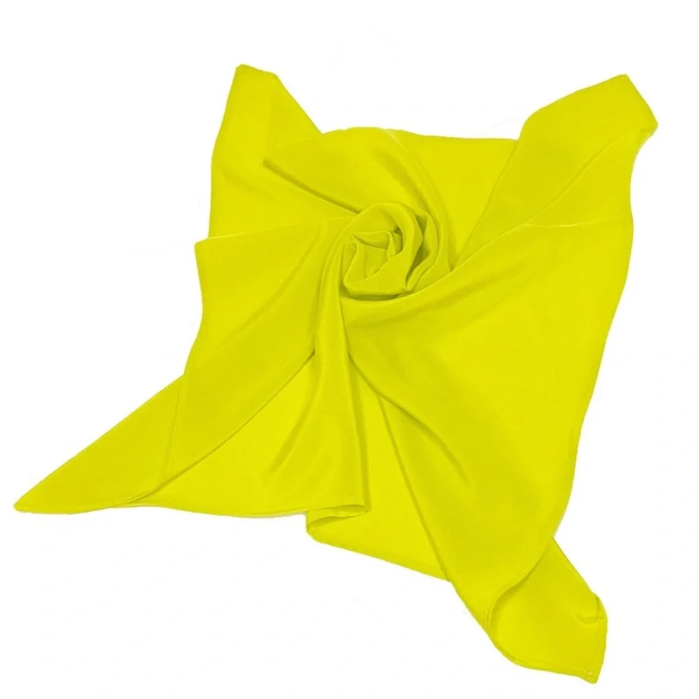 NWT SILKLETTE The Minimalist 5pcs. Gift Set of 100% Fine Silk Kerchief Scarfs